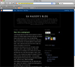 Screengrab of gahausersblog.blogspot.com